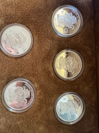 Medallas 500 Aniversario México. Numismatica