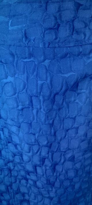 Traje falda chaqueta azul