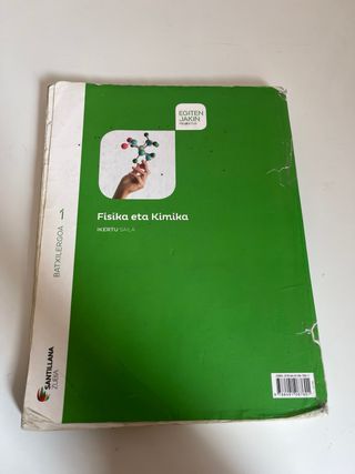 Fisika Eta Kimika, Ikertu Saila, 1 Batxilergoa