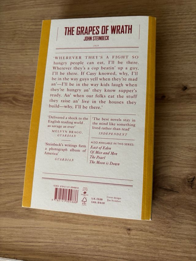 The Grapes Of Wrath (penguin Modern Classics)