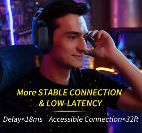 AURICULARES GAMING INALAMBRICOS BT/2.4 Ghz BW06-BT