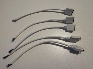 Cable redondo conexión Tira Led 5 Pin 11mm