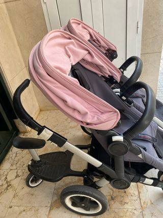 Bugaboo Donkey gemelar (rosa)