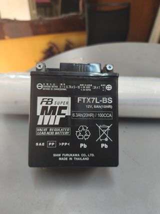 Batería Moto FTX7L-BS 12V