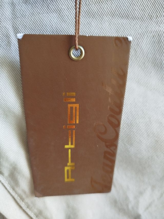 Pantaloni beige donna