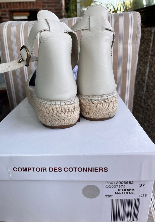 Alpargatas beige Comptoir des Cotonniers