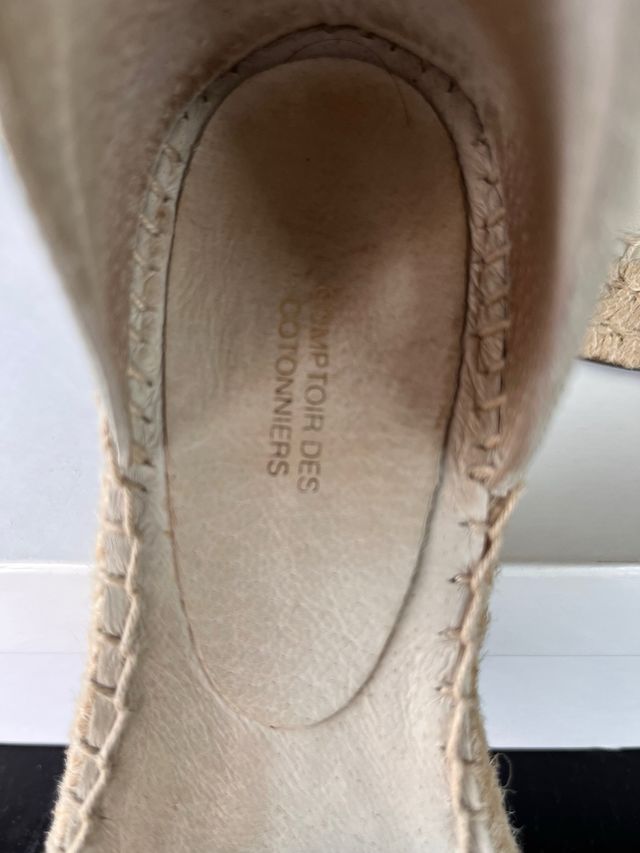 Alpargatas beige Comptoir des Cotonniers