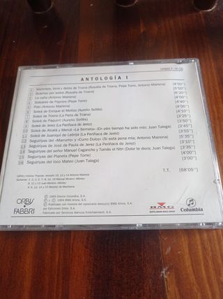 CD Arte Flamenco - Antología I