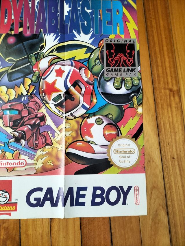 Póster Dynablaster Game Boy