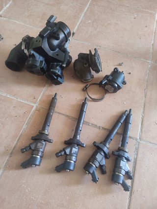 Inyectores, turbo, mariposa & EGR 1.6 TDCi y HDI 