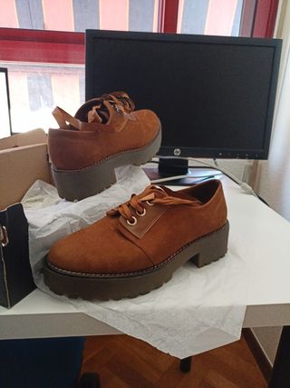 Zapatos marrones mujer - Talla 39