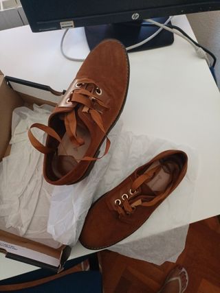 Zapatos marrones mujer - Talla 39