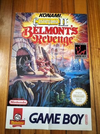 Póster Castlevania II Belmont's Revenge Game Boy