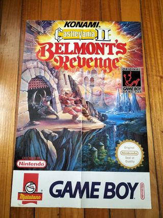 Póster Castlevania II Belmont's Revenge Game Boy