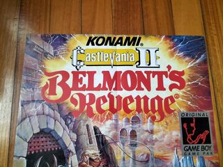 Póster Castlevania II Belmont's Revenge Game Boy