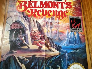 Póster Castlevania II Belmont's Revenge Game Boy