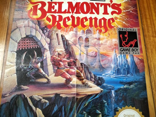 Póster Castlevania II Belmont's Revenge Game Boy