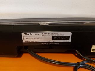 Tocadiscos Plato Giradiscos HiFi Technics SL-J110R