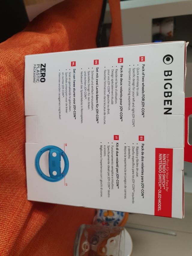 BIGBEN Twin Wheel - Volante Nintendo Switch