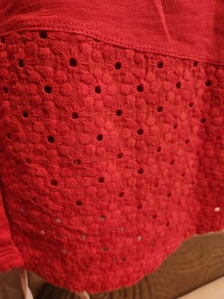 Blusas rojas Kloe & Lisa - Bordadas