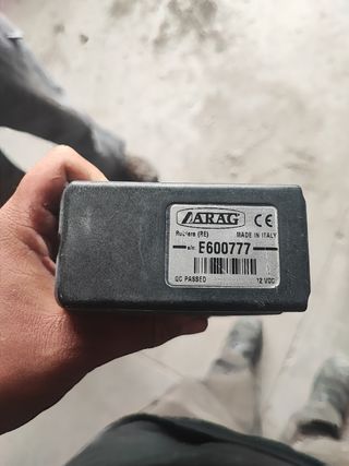 Pulverizador, sulfatadora botonera cableado 7 vias