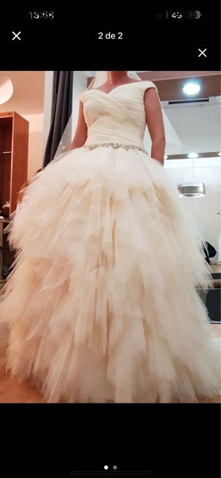 Vestido novia - Talla L