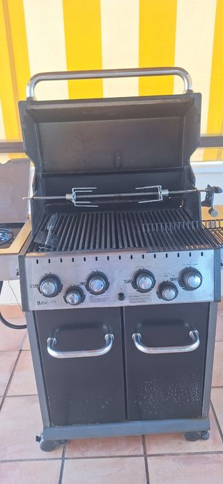 Barbacoa gas BarBQ - Negra
