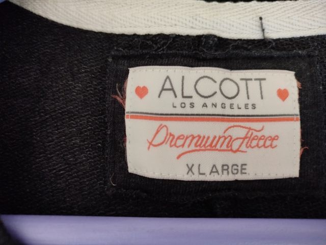 Vestito Alcott felpa nero XL