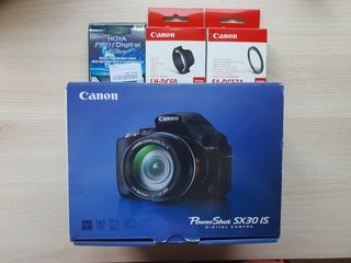 Canon PowerShot SX30 IS + accesorios
