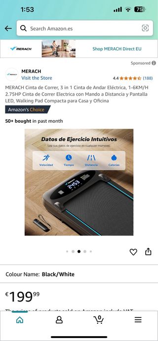 Cinta MERACH 3 en 1 - Plegable