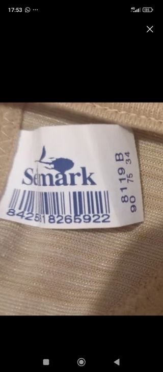 Sujetador Selmark Mod S8119