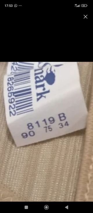 Sujetador Selmark Mod S8119