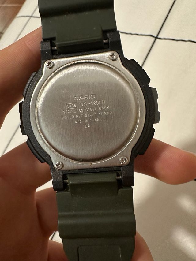 Reloj medidor de mareas Casio WS-1200H
