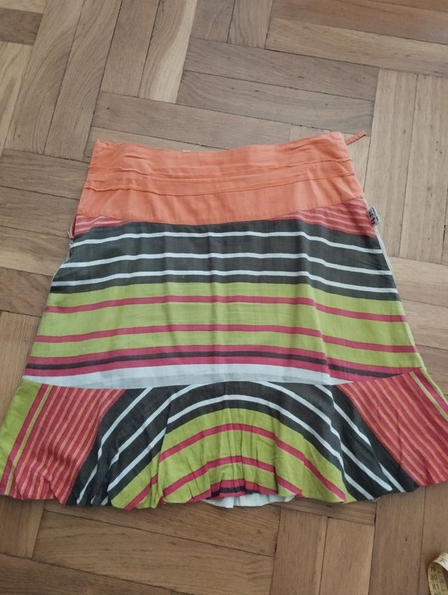 Falda boho - multicolor