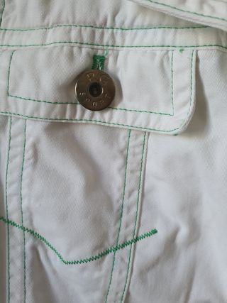 Chaqueta Purificación García blanca, talla M
