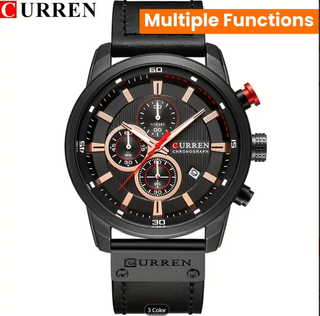 Reloj deportivo para hombre CURREN, cronógrafo mul