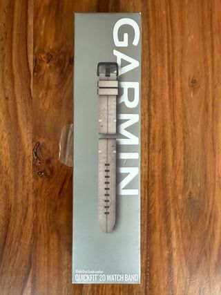 Correa Garmin QuickFit 20 piel gris