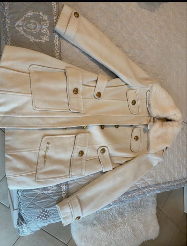 Cappotto Hollywood bianco