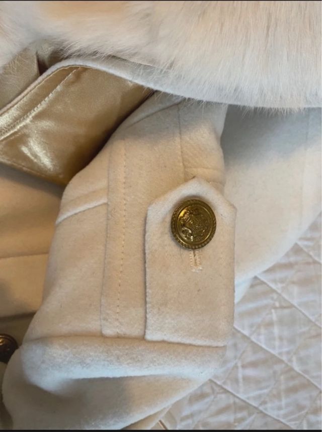 Cappotto Hollywood bianco