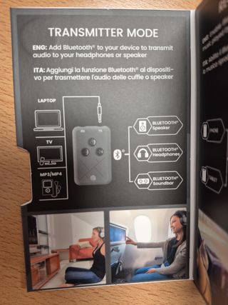 Transmisor/Receptor Bluetooth Music Sound