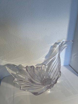 Frutero de cristal vintage.