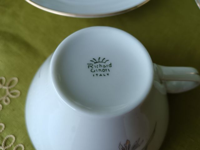 Servizio tè 12 persone porcellana