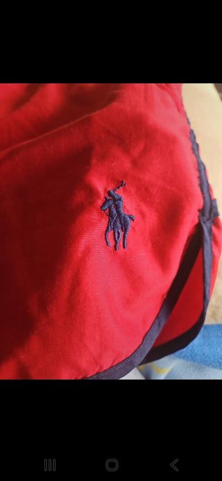 Shorts Polo Ralph Lauren rojos
