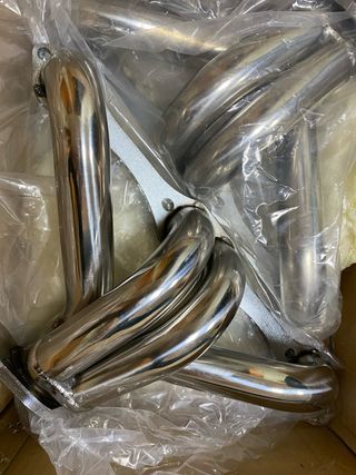 Colectores escape v8 acero inox