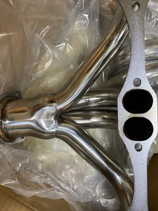 Colectores escape v8 acero inox
