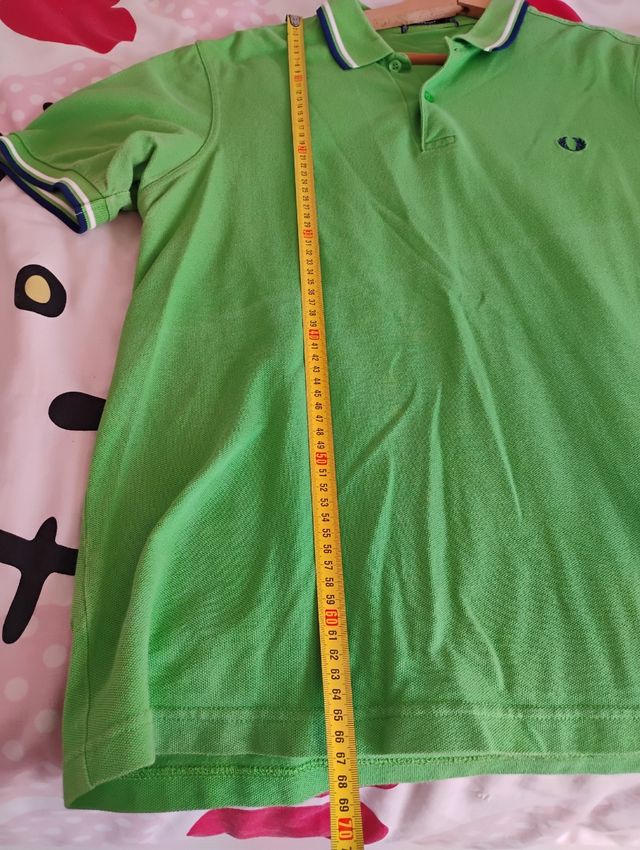 Polo Fred Perry verde Talla L