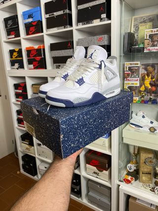 Zapatillas Jordan 4 Navy
