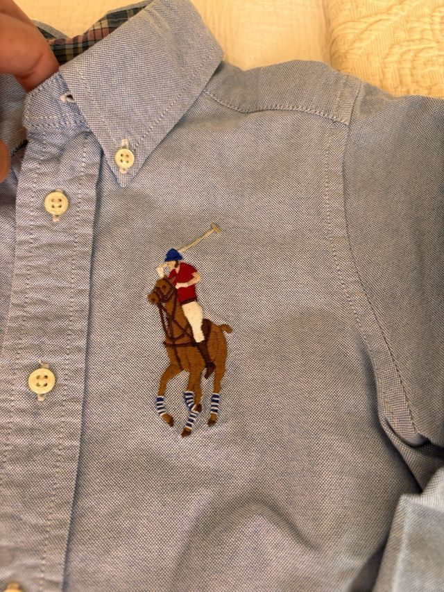 Camicia Ralph Lauren bambino