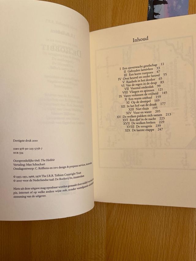 J.R.R. Tolkien De Hobbit 50 Jaar in Nederland