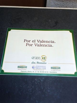 Álbum Campeones Copa del Rey Valencia CF 99